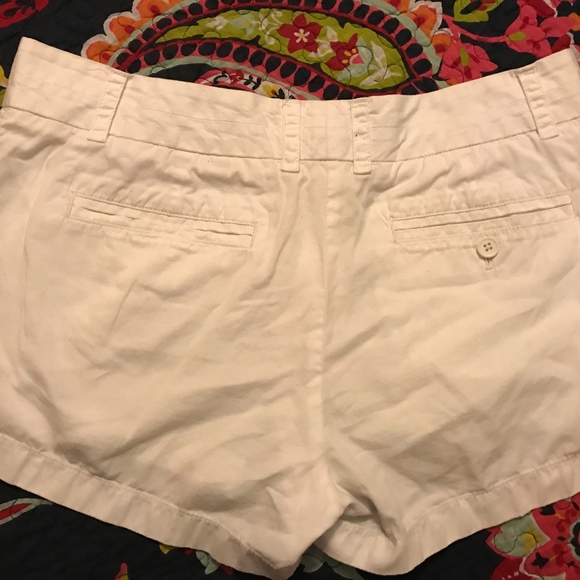White J. Crew Chino Shorts - Picture 2 of 3